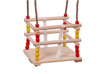 Siedzisko kubełkowe drewniane