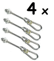 ZESTAW 4 SZT. zawiesi TYP A  M10 100mm