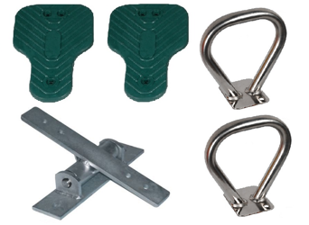 ZESTAW do równoważni do belki kwadratowej