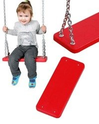 Huśtawka z metalowym wkładem na łańcuchu (stal nierdzewna 5mm)