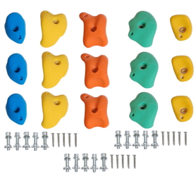 ZESTAW XXL kamieni do wspinaczki M - 15szt.