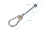 Zawiesie TYP A M10 100mm