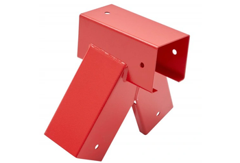 Łącznik do belki 90x90mm 100° otwarty