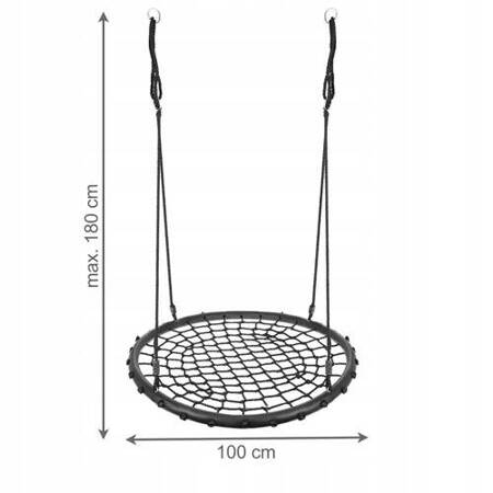 Huśtawka okrągła Bocianie Gniazdo 100cm